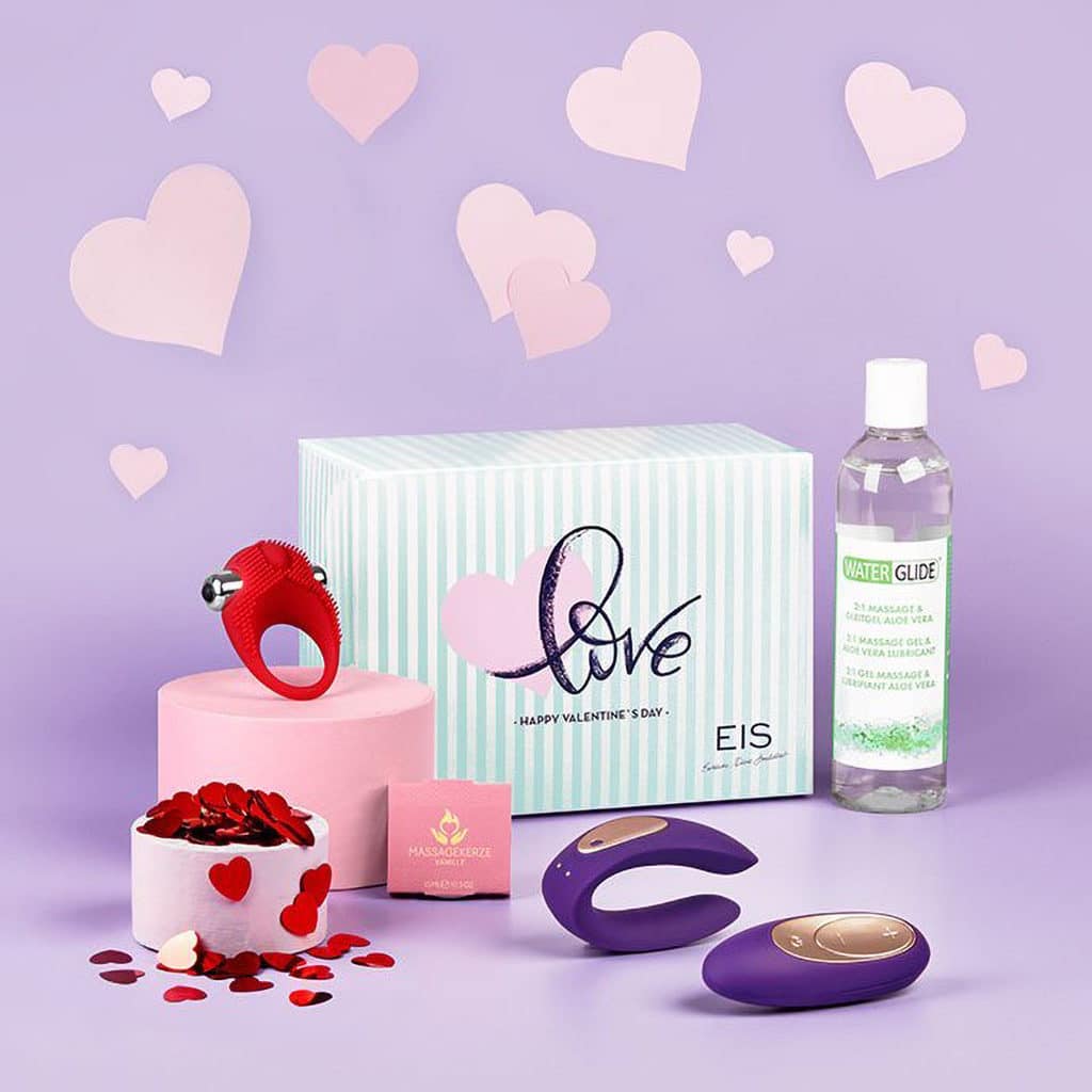 Auch der Sexshop EIS bietet eine tolle Geschenkbox zum Valentinstag an